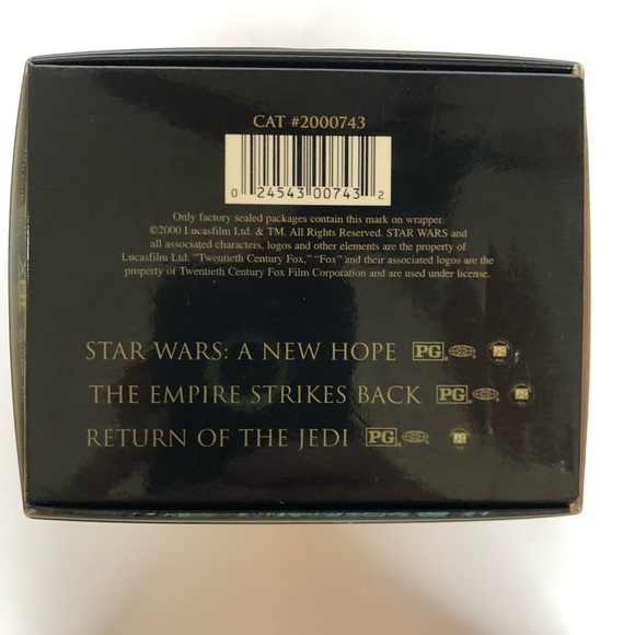 Vintage! Rare! Star Wars Trilogy VHS Box Set, 2000 Lucasfilm LTD - Picture 15 of 15